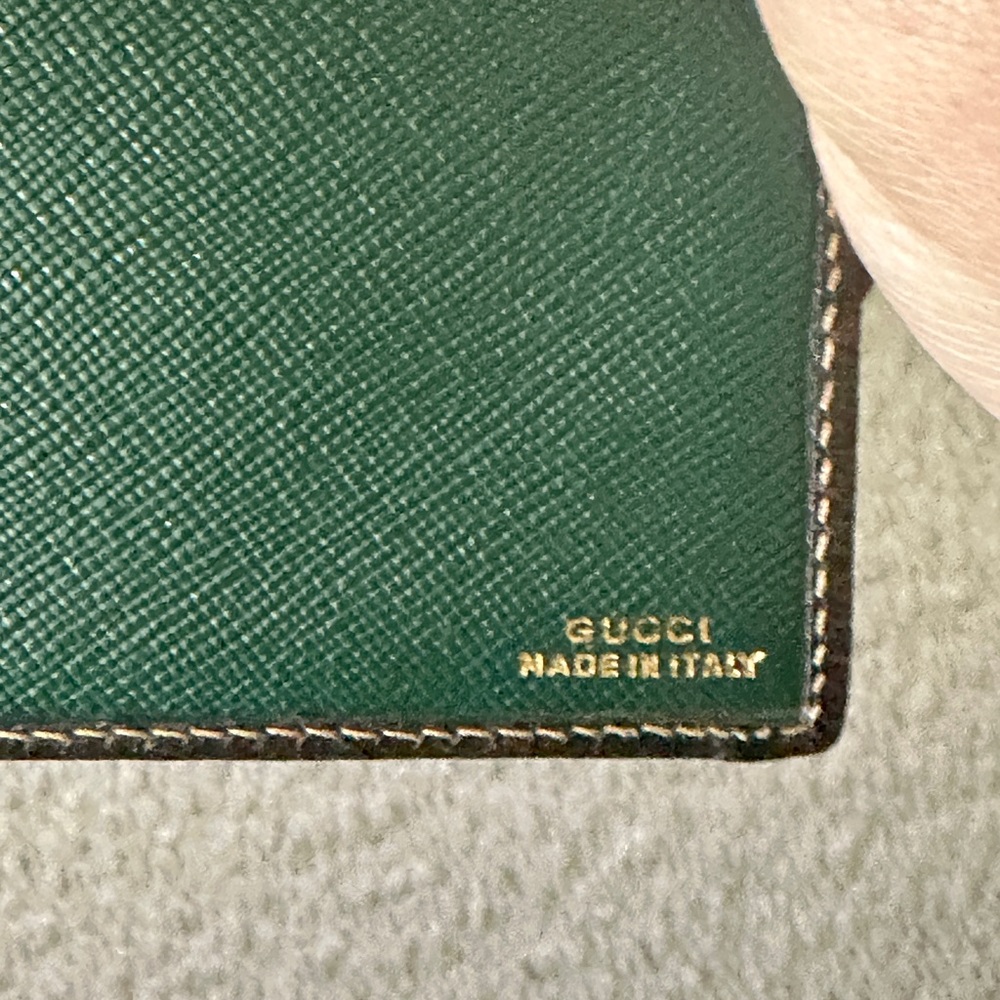 Vintage Gucci 🔥 coated exterior interlocking GG continental Wallet - Picture 8 of 9